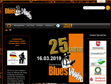 Tablet Screenshot of blueslawine.de